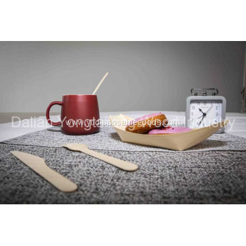 Disposable Wooden Cutlery Coffee Stirrer